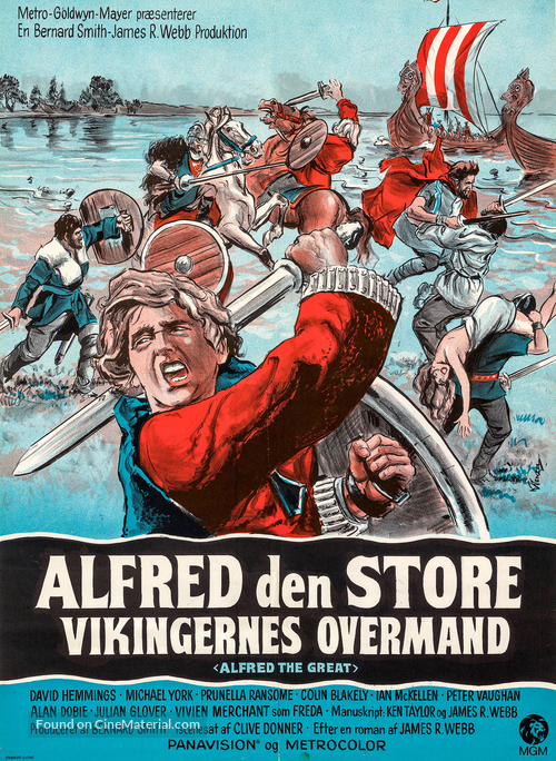 Alfred the Great - Danish Movie Poster