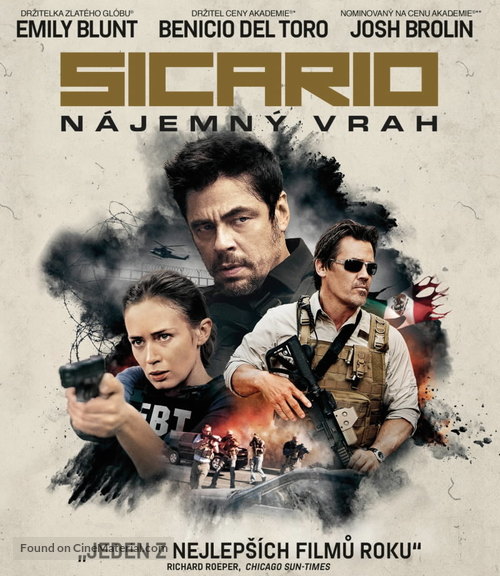 Sicario - Czech Movie Cover