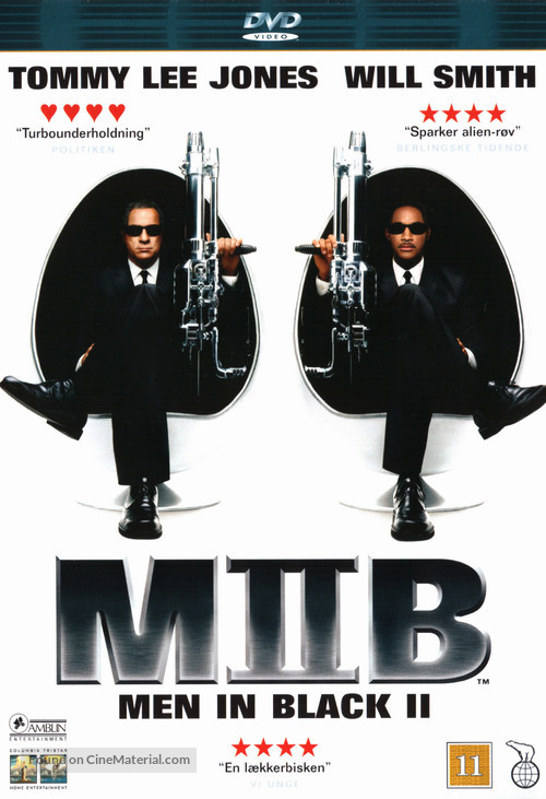 Men in Black II - Danish Movie Cover