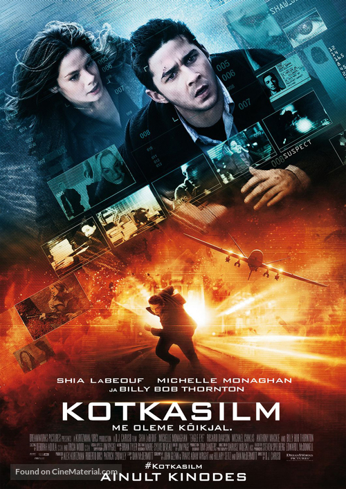 Eagle Eye - Estonian Movie Poster