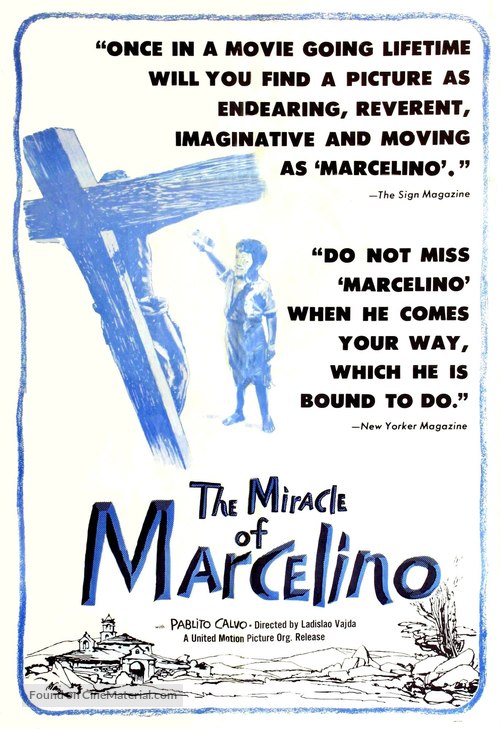Marcelino pan y vino - Movie Poster