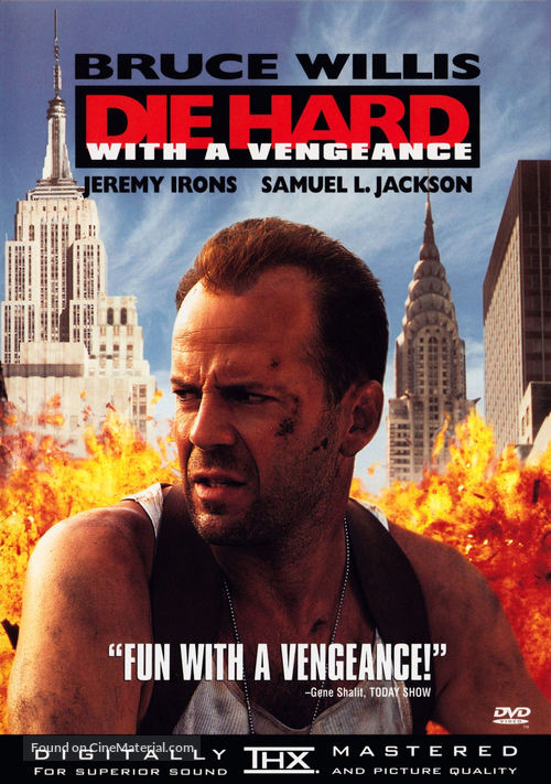 Die Hard: With a Vengeance - DVD movie cover