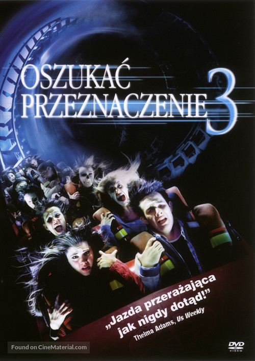 Final Destination 3 - Polish DVD movie cover