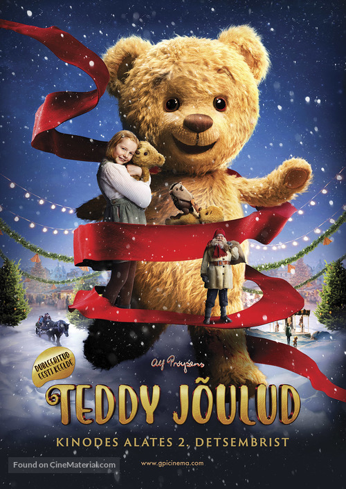 Teddybj&oslash;rnens jul - Estonian Movie Poster