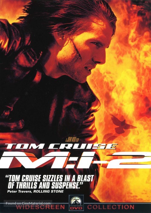 Mission: Impossible II - DVD movie cover