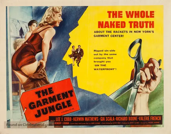 The Garment Jungle - Movie Poster