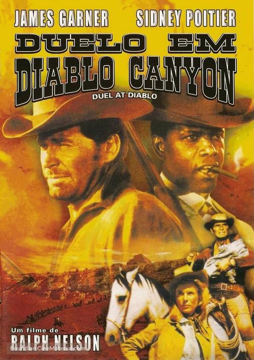 Duel at Diablo - Brazilian Movie Cover