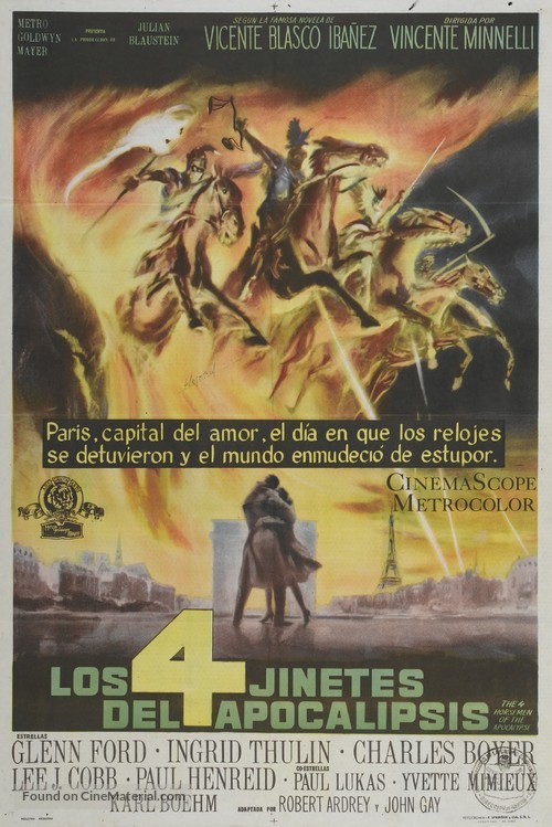 The Four Horsemen of the Apocalypse - Argentinian Movie Poster