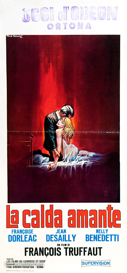 La peau douce - Italian Movie Poster