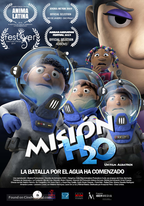 Mission H2O - Venezuelan Movie Poster