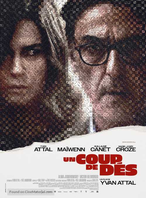 Un coup de d&eacute;s - French Movie Poster