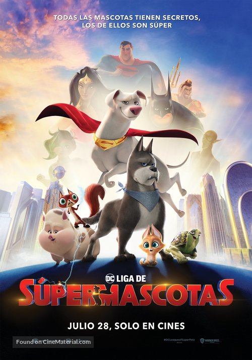 DC League of Super-Pets - Argentinian Movie Poster