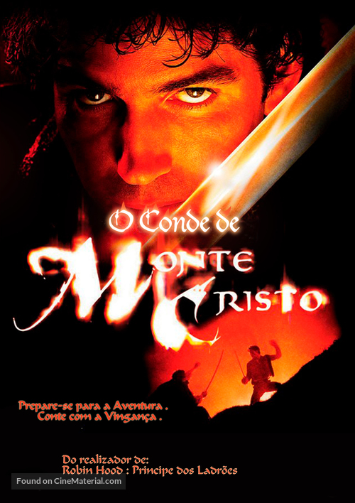 The Count of Monte Cristo - Brazilian Movie Poster