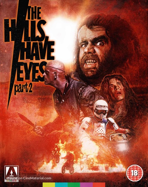 The Hills Have Eyes Part II - British Movie Cover