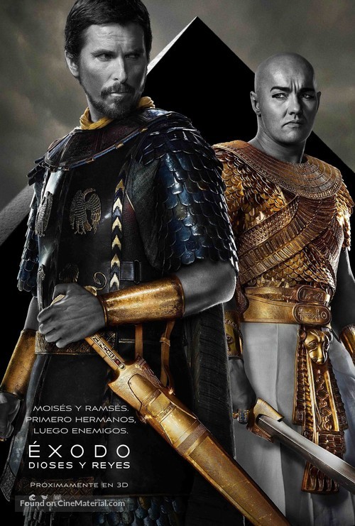 Exodus: Gods and Kings - Argentinian Movie Poster