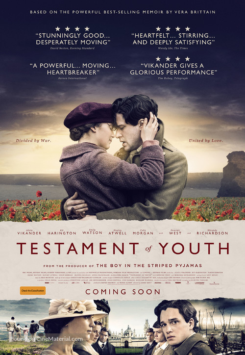 Testament of Youth - Australian Movie Poster