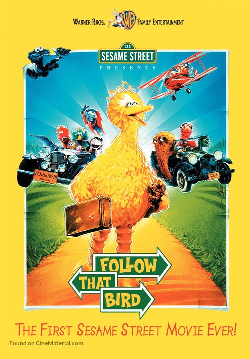 Sesame Street Presents: Follow that Bird - DVD movie cover