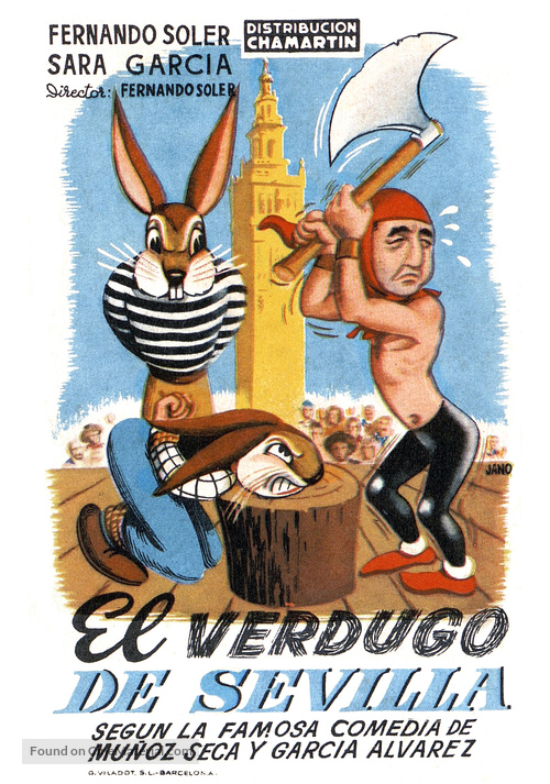 El verdugo de Sevilla - Spanish Movie Poster