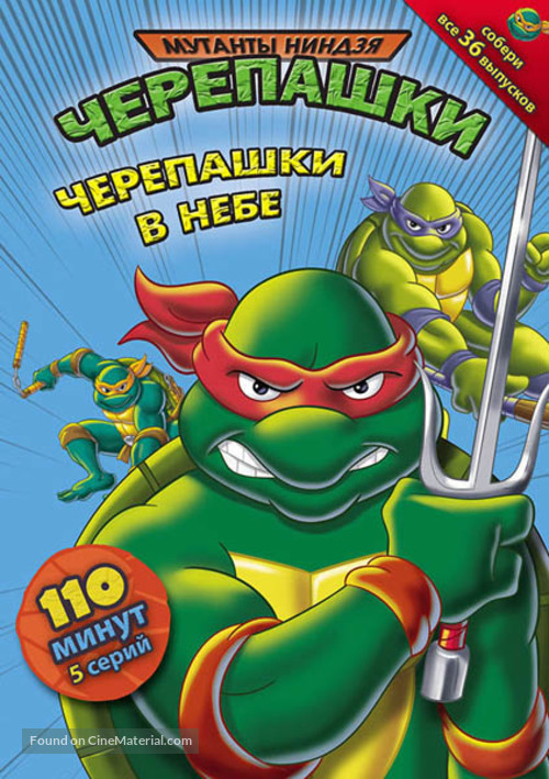 &quot;Teenage Mutant Ninja Turtles&quot; - Russian DVD movie cover