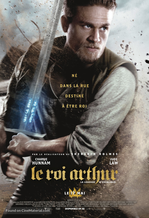 King Arthur: Legend of the Sword - French Movie Poster