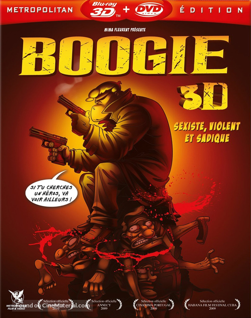 Boogie al aceitoso - French Blu-Ray movie cover