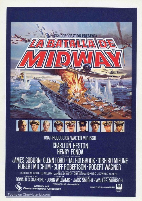 Midway - Spanish Movie Poster