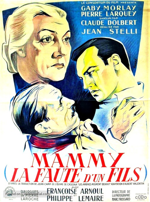 Mammy - French Movie Poster