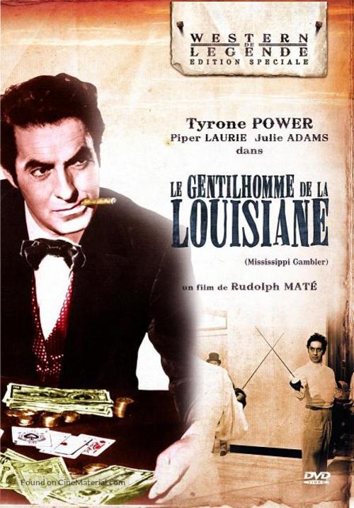 The Mississippi Gambler - French DVD movie cover