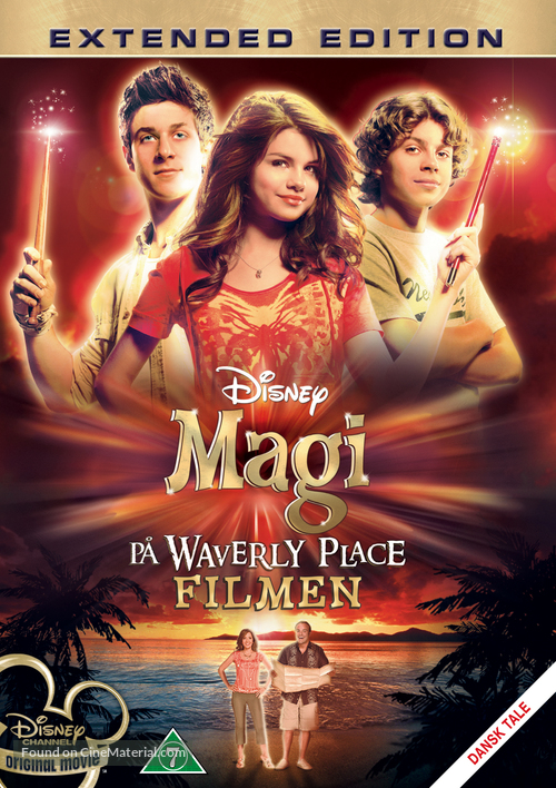 Wizards of Waverly Place: The Movie - Danish DVD movie cover