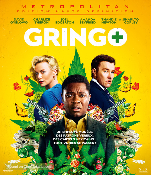 Gringo - French Blu-Ray movie cover