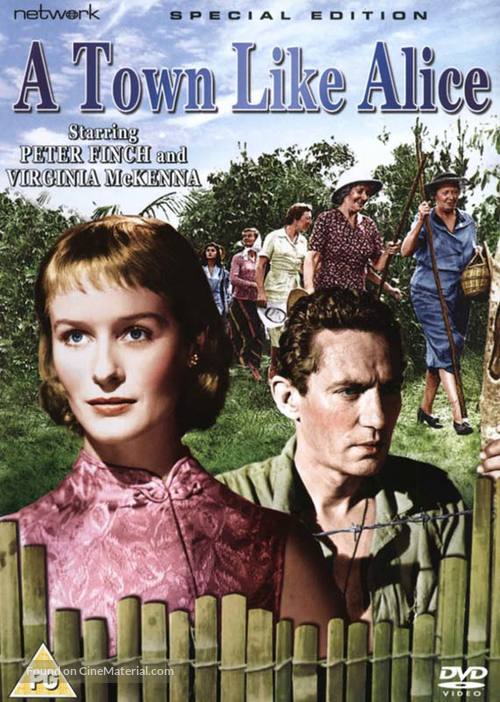A Town Like Alice - British DVD movie cover