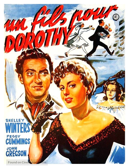 To Dorothy a Son - Belgian Movie Poster