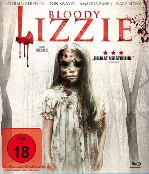 Lizzie - German Blu-Ray movie cover