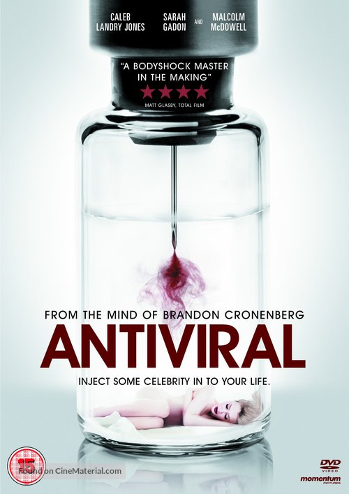 Antiviral - British DVD movie cover