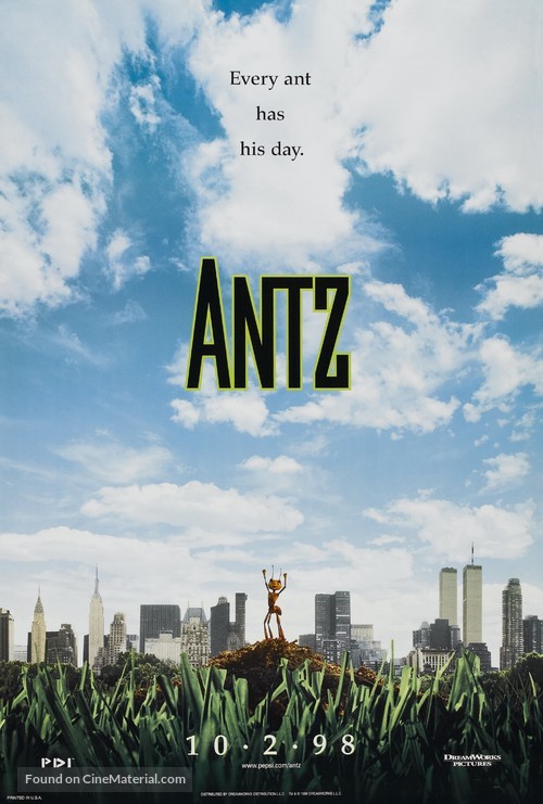 Antz - Teaser movie poster