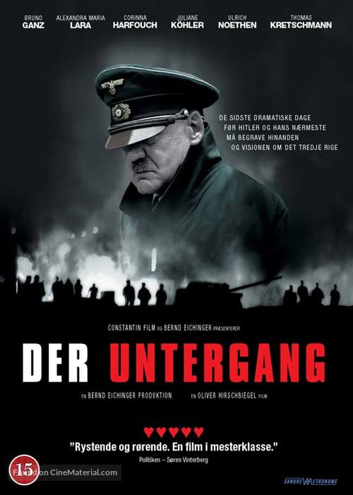 Der Untergang - Danish DVD movie cover