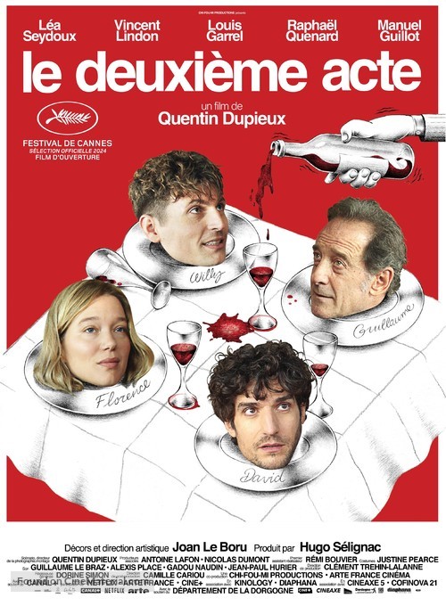 Le deuxi&egrave;me acte - Belgian Movie Poster