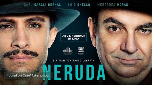 Neruda - German Movie Poster