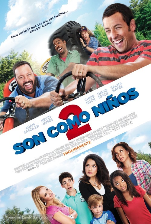 Grown Ups 2 - Argentinian Movie Poster
