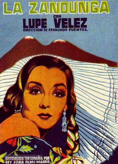 La zandunga - Spanish Movie Poster