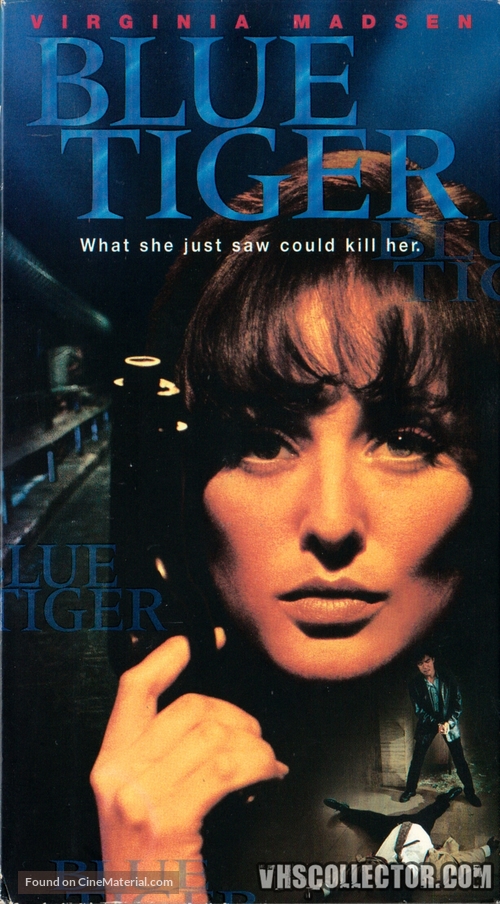 Blue Tiger - VHS movie cover