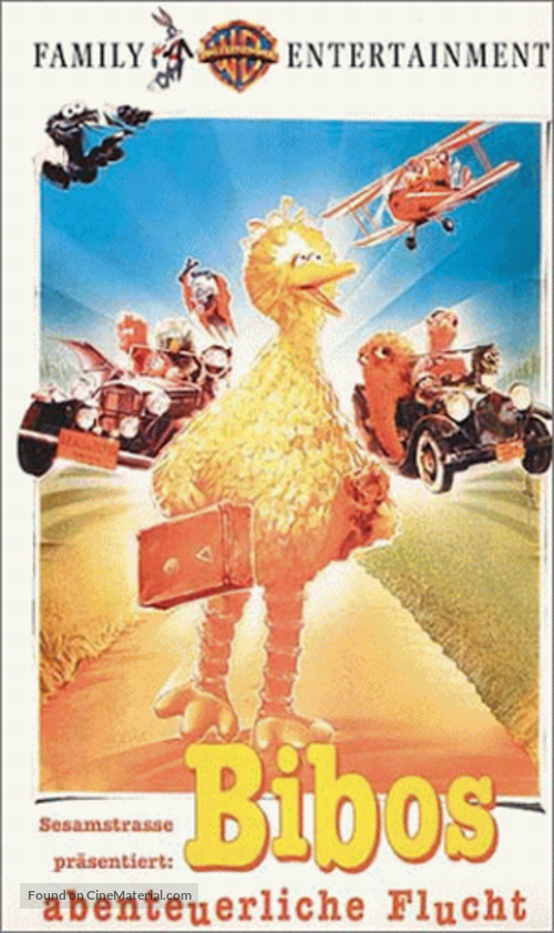 Sesame Street Presents: Follow that Bird - German VHS movie cover