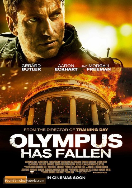 Olympus Has Fallen - Australian Movie Poster