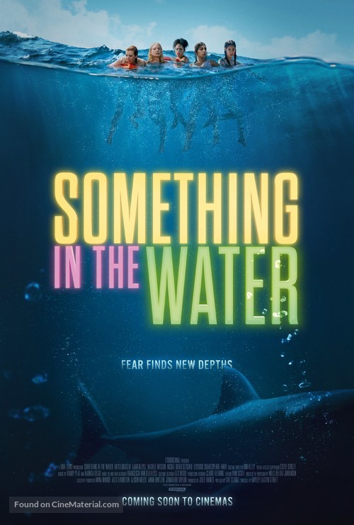 Something in the Water - British Movie Poster