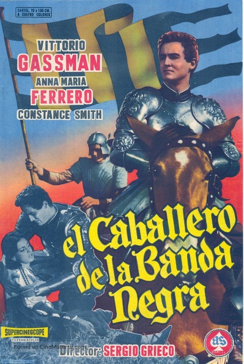 Giovanni dalle bande nere - Spanish Movie Poster