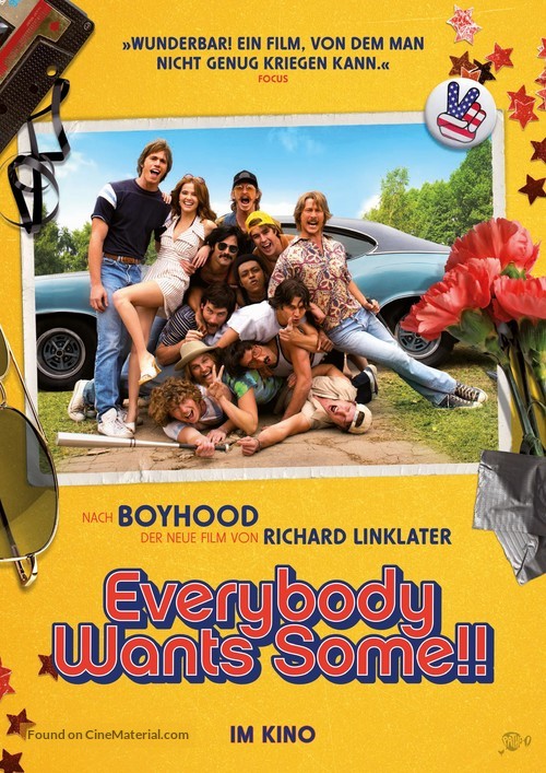 Everybody Wants Some - Swiss Movie Poster