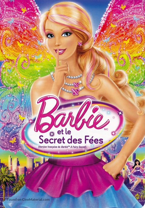 Barbie: A Fairy Secret - Canadian DVD movie cover