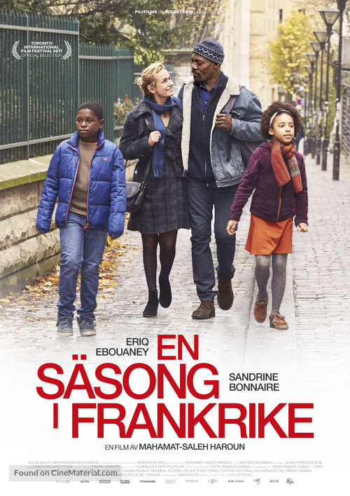 Une saison en France - Swedish Movie Poster