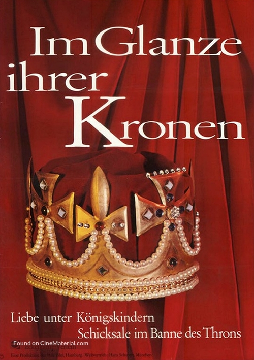 Im Glanze ihrer Kronen - German Movie Poster