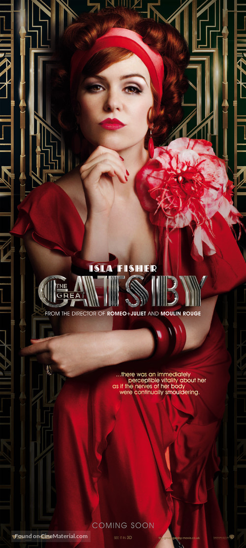 The Great Gatsby - British Movie Poster